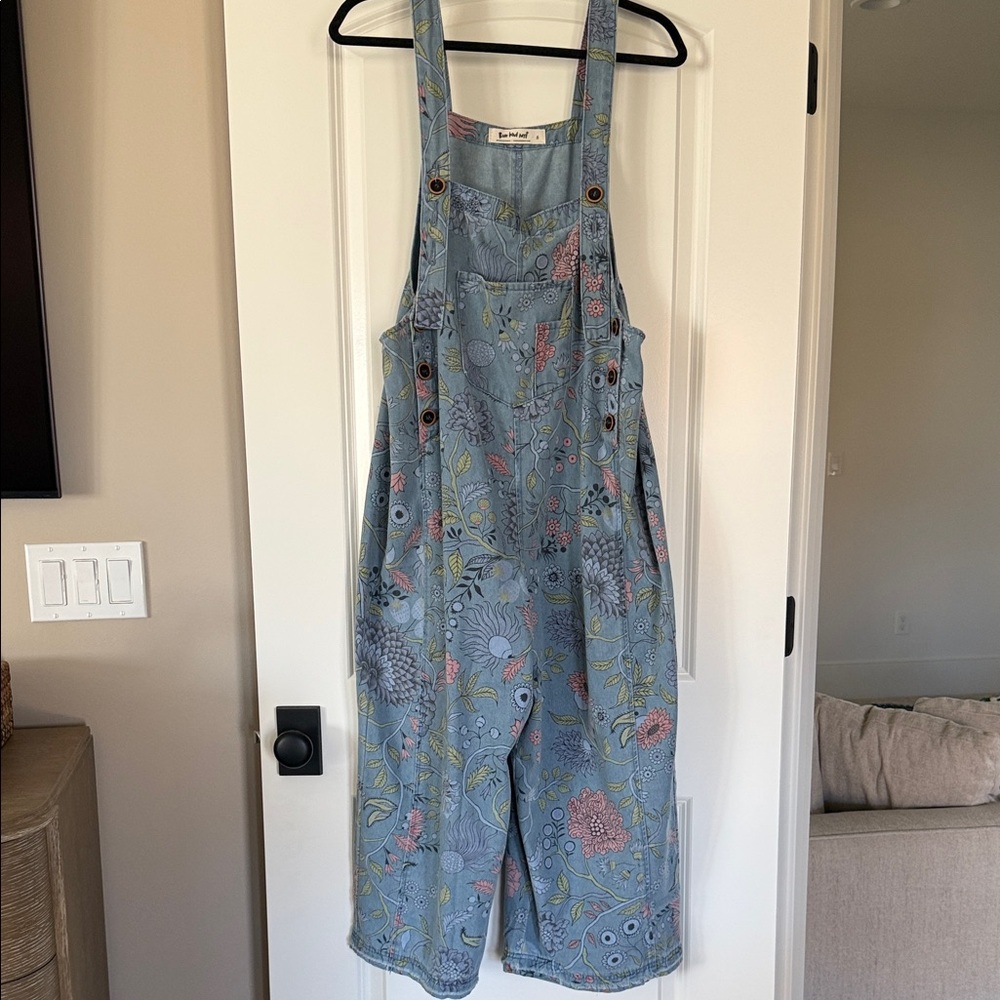 High Hopes Slouchy Denim Overalls